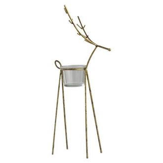 Tag Gold Christmas Reindeer Large Tealight Candle Holder at Nordstrom