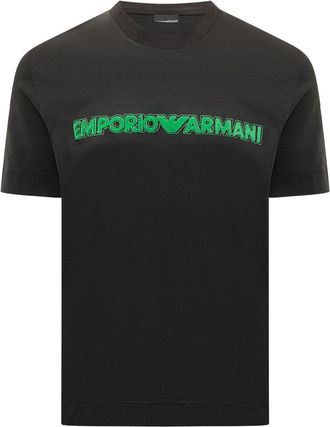 Emporio Armani Black Crew Neck T-Shirt