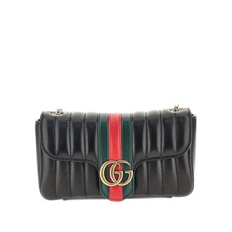 Gucci Nappa leather small Jetset GG Marmont bah Woman One Size