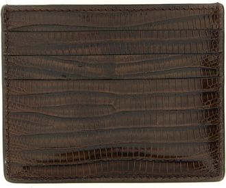 Brunello Cucinelli Cardholder - female - Brunello Cucinelli - Wallets & Cardholders - Brown - ONE SIZE - Accessories