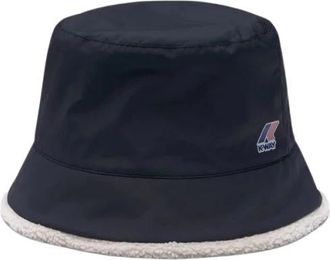 K-Way Le Vrai 4.0 Pascalle Orsetto - unisex - Hoeden - Blauw - 59 CM - Polyester - Accessoires