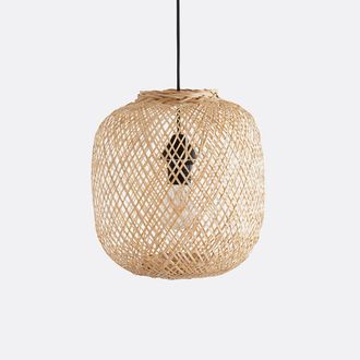 La Redoute Interieurs Hanglamp in bamboe &Oslash;33 cm, Ezia