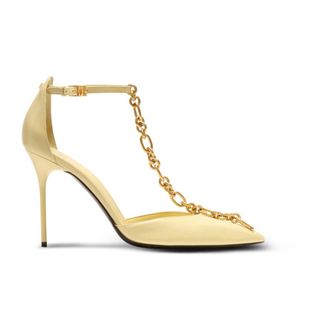 Balmain Mujer, Zapatos, Amarillo, Talla: 39 EU