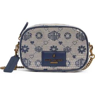 Kurt Geiger Chiswick Camera Crossbody Bag in Open Blue at Nordstrom Rack