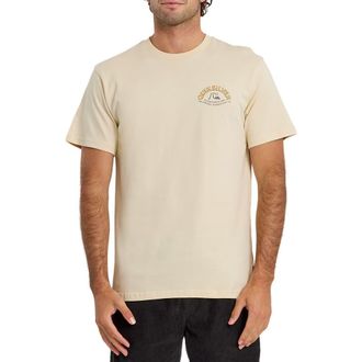 Quiksilver Bubble Arch Cotton Graphic T-Shirt in Bone White at Nordstrom, Size Xx-Large