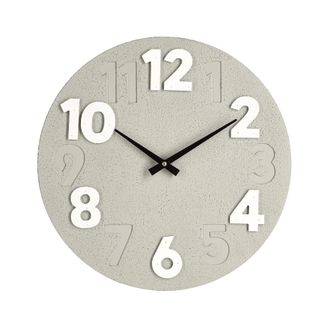 BIZZOTTO Reloj De Pared Timing Tortora 40 Cm