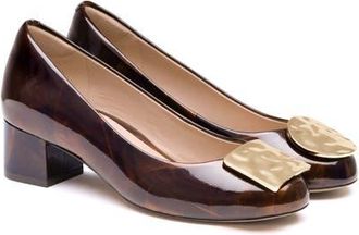 Johnston & Murphy Sienna Pump in Dark Brown Leather at Nordstrom, Size 7.5