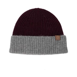 Eleventy Berretto a coste - - Accessories - Uomo - Marrone - ONE SIZE