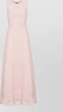 Rotate textured sleeveless maxi dress