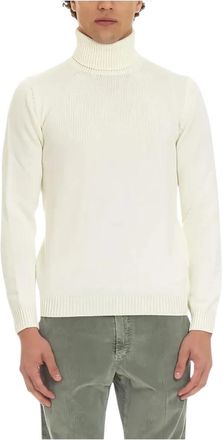 Roberto Collina Dolcevita ML - Heren - Coltruien - Beige - 2XL - Wol - Truien & Vesten