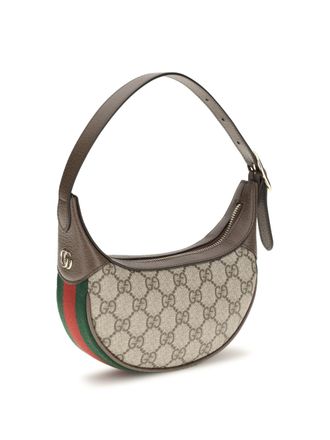 Gucci Womens Small Ophidia Shoulder Bag Old B.eb-N.acero-Vrv Fabric B.eb/n.acero/vrv