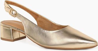 Tamaris Tamaris Womens Cupone Womens Open Court Shoes - Gold - Size: 8