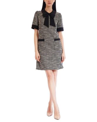 Julia Jordan Wool-Blend Mini Dress