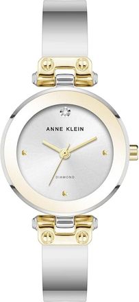 Anne Klein Womens Classic Silver Dial Watch