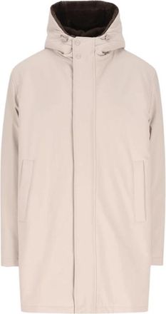 Herno Giaccone - Heren - Parka Jassen - Beige - XL - Polyester - Jassen