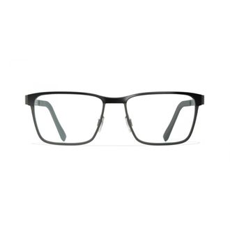 Blackfin Bf961 Waterford Rectangular Black Eyeglasses with Beta Titanium Frame