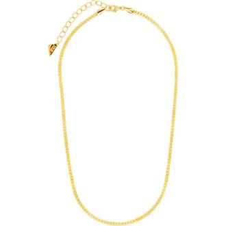 Sterling Forever Bentley Chain Necklace in Gold at Nordstrom Rack