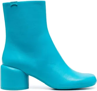 Camper Nkini ankle boots - women - Calf Leather/Recycled Polyester/Acrylonitrile Butadiene Styrene (ABS) - 36 - Blue