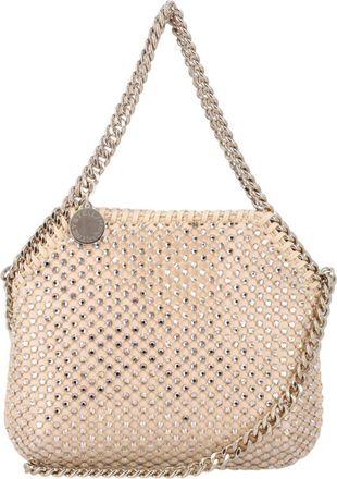Stella McCartney Beige Falabella Mini Shoulder Bag