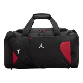 Nike Jordan 48.5L Element Duffel Black Gym Red SM9196-KR5