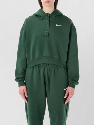 Nike cropped oversized hoodie