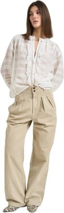 Isabel Marant Overhemden, Dames, Wit, L, Blouses