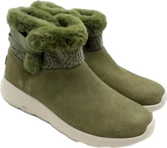Skechers On The Go City 2 - Cozy Vibe Olive 144445-OLV Womens