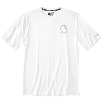 Carhartt Work in Progress Force Sun Defender S/S T-Shirt T-Shirt f&uuml;r Herren | wei&szlig;
