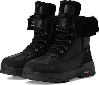 UGG mens Adirondack Boot Xxv, Black, 18
