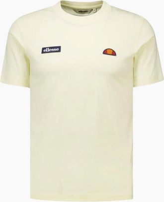 Ellesse Mens Ellesse Floran Light Yellow T-Shirt - Size: 42