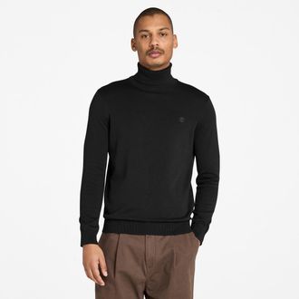 Timberland Rollkragenpullover TIMBERLAND WILLIAMS RIVER Turtle Neck Cotton S, Herren, Gr. 3XL, schwarz, Obermaterial: 100% Baumwolle, Pullover Rollkragenpullover