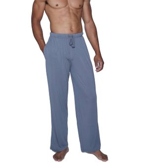Wood Luxe Cashmere Blend Lounge Pant In Pewter