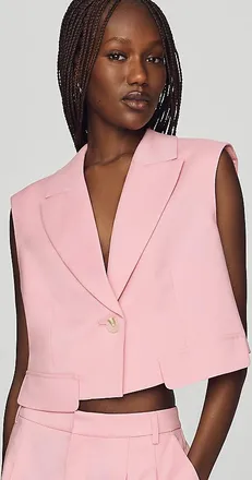 Maeve Tailored Crop Top
