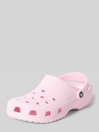 Crocs Clogs mit Label-Detail in Hellrosa, Gr&ouml;&szlig;e 36/37