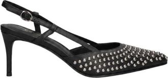 Marc Ellis Leren Slingback Pumps - Dames - Pumps - Zwart - 36 EU - Leer - Schoenen