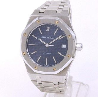 Audemars Piguet Pre-owned Audemars Piguet Royal Oak Automatic Blue Dial Mens Watch 14790ST.OO.0789ST.01