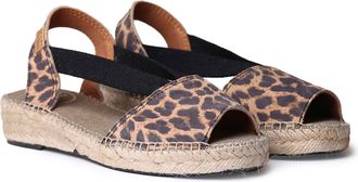 Toni Pons Edith - Espadrille in Suede for Women with Embroidery, Leather, 9 UK
