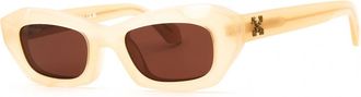 Off-white VENEZIA 1760 Womens Sunglasses Brown Size 49