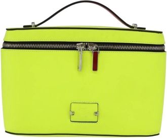 Christian Louboutin Pre-owned Handbags, female, Yellow, Size: ONE SIZE Pre-owned Structured Handbag