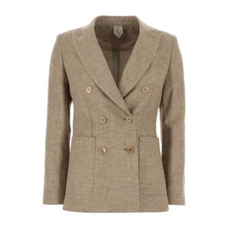 Max Mara Targa - female - Max Mara - Blazers - Beige - S - Jackets