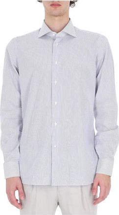 Borriello Casual Shirts - Heren - Casual Overhemden - Blauw - L - Overhemden