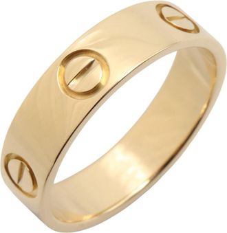 Cartier Gold Yellow Gold (18K) Band Ring (Pre-Owned)