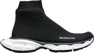 Balenciaga 3XL Knit Sock Sneakers - Dames - Sneakers - Zwart - 36 EU - Polyester - Schoenen