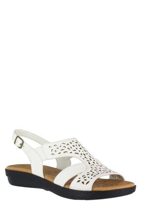 Easy Street Bolt Sandal in White at Nordstrom, Size 7.5