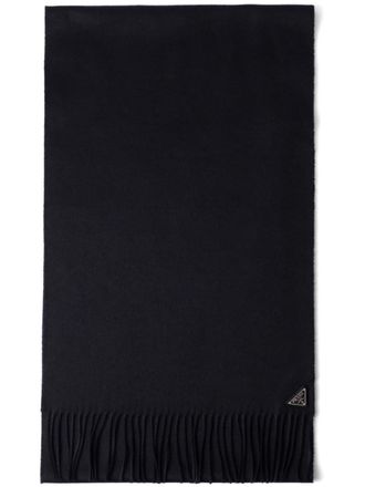 マフラー・ストール PRADA Embroidered Cashmere Blend Scarf Prada cashmere scarf & - Gem