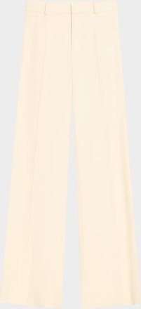 Chloé High-Rise Wide-Leg Wool Trousers