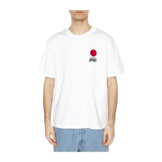 Edwin Sun TS SS T-Shirt - Heren - T-shirts - Wit - XL - Katoen - Tops