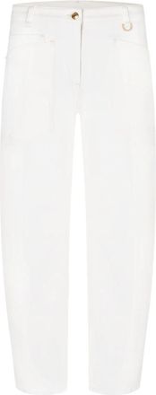 Cambio Loose-fit Jeans - Dames - Loose Fit Jeans - Wit - XL - Jeans
