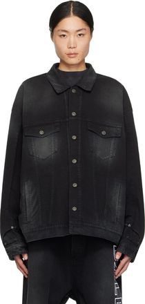 送料・関税込【BALENCIAGA】WARDROBE UNIFIT フーディー Balenciaga: ブラック 'BB Garderobe' ラージフィット フーディ