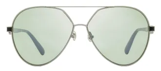 Moncler ML0263 Pilot Metal Frame Sunglasses - Gray